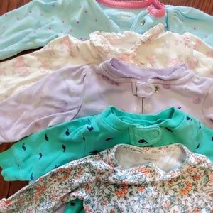 Lil sister sleeper bundle lot 0-3m and 3m